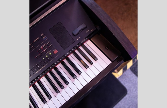 Used Yamaha CVP307 Satin Rosewood Digital Piano Complete Package (SN:GBRCLZ01012) - Image 7